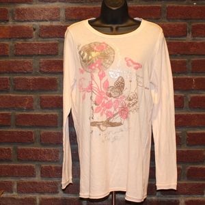🔵Lady's Pink Juicy Couture Long Sleeve T-Shirt